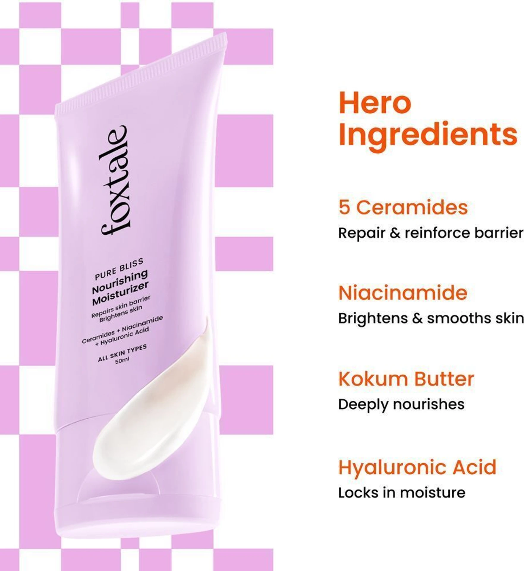 Foxtale Nourishing Ceramide Moisturiser