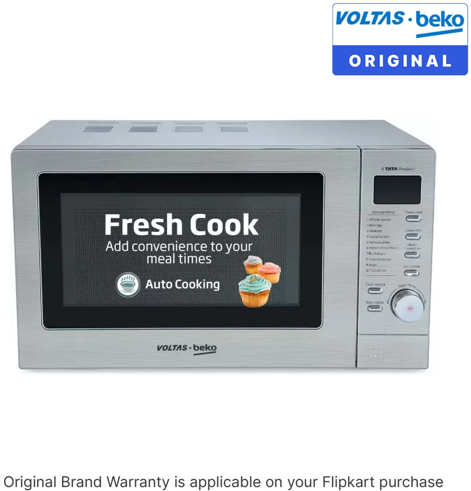 Voltas Beko 20 L 245 Auto Cook Recipes Smart Convection Microwave e62