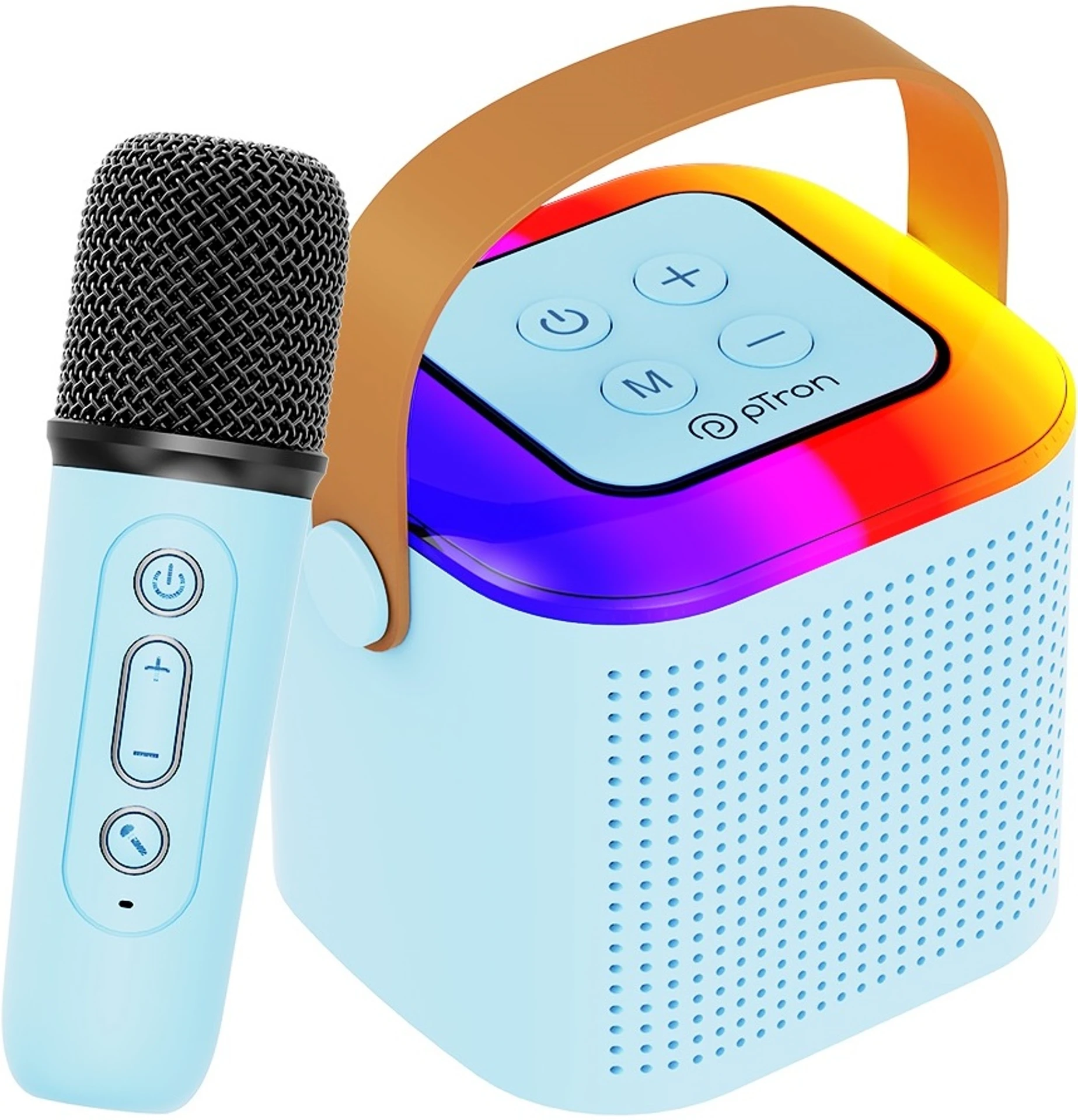 Mic, 10W Pristine Sound, 8Hrs Playtime 10 W Bluetooth Speaker