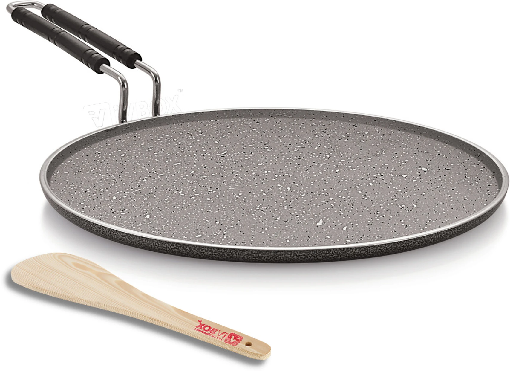 Ivbox Rio Marble Base 300Mm Multi Purpose Tawa h4