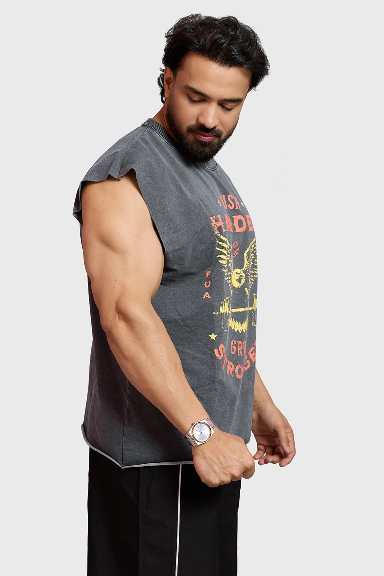 Men Solid Round Neck Polycotton Multicolor T-Shirt