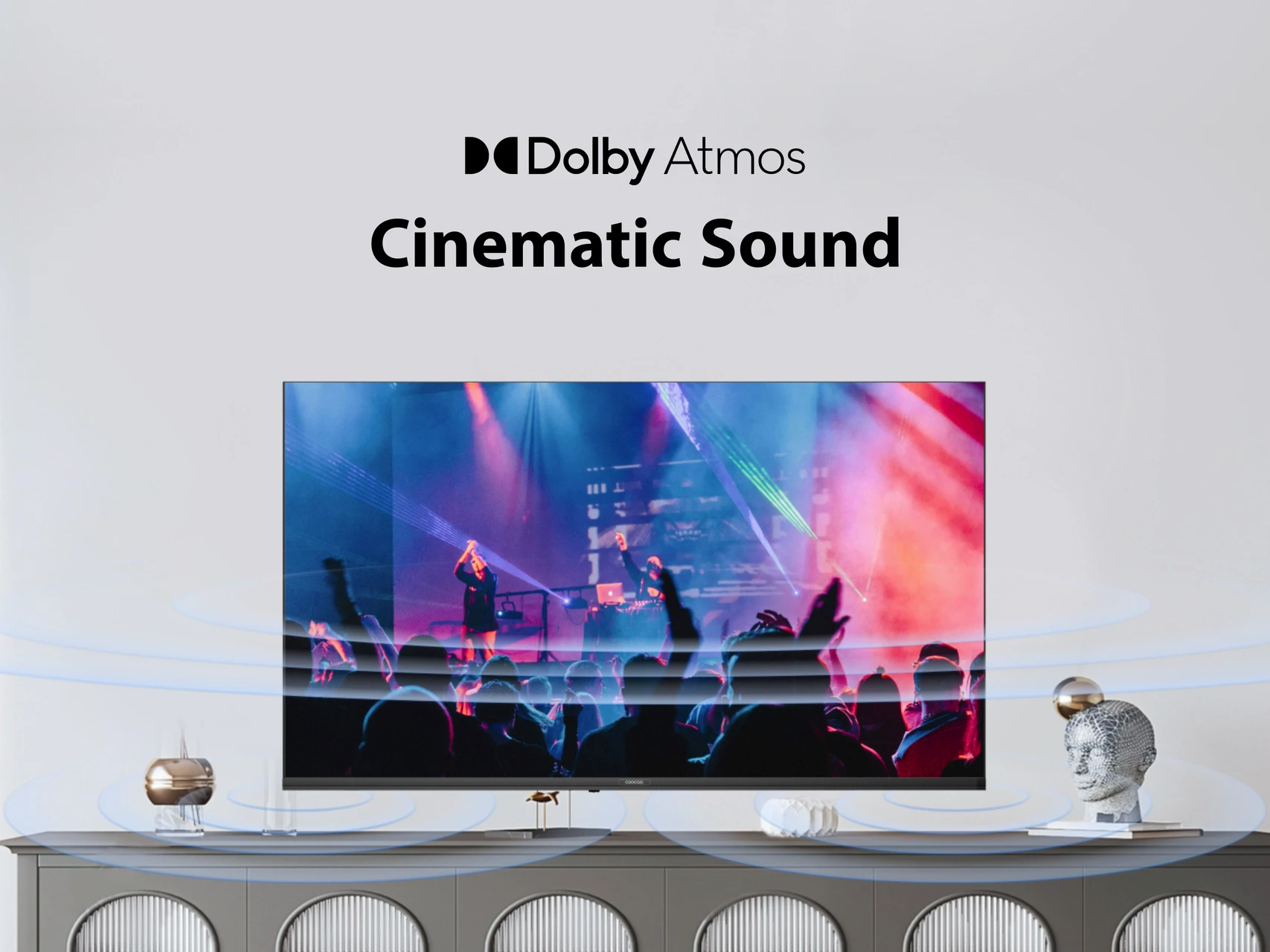 Coocaa Frameless 164 Cm 65 Inch Ultra Hd 4K Led Smart Google Tv e6