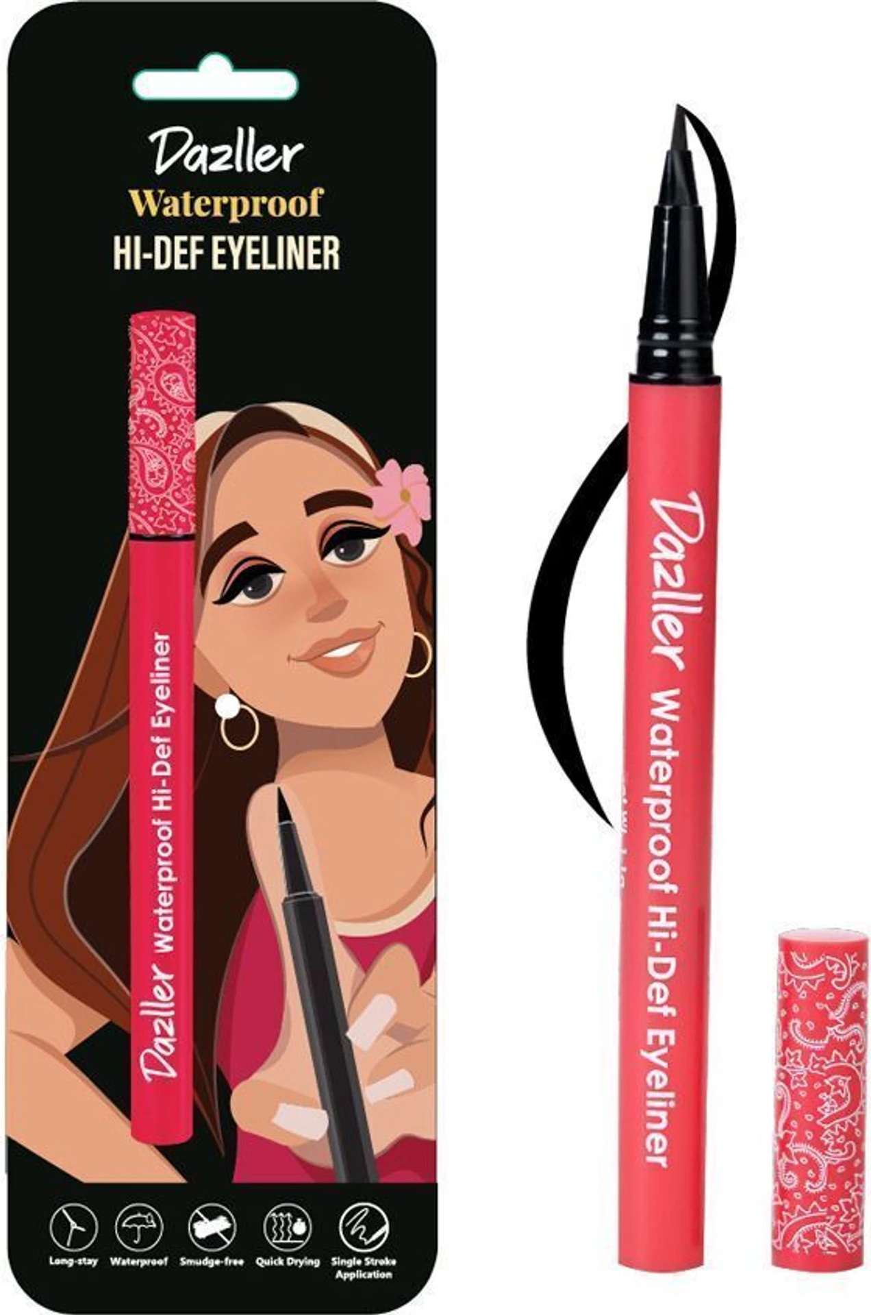 dazller Waterproof Hi-Def Eyeliner Pen