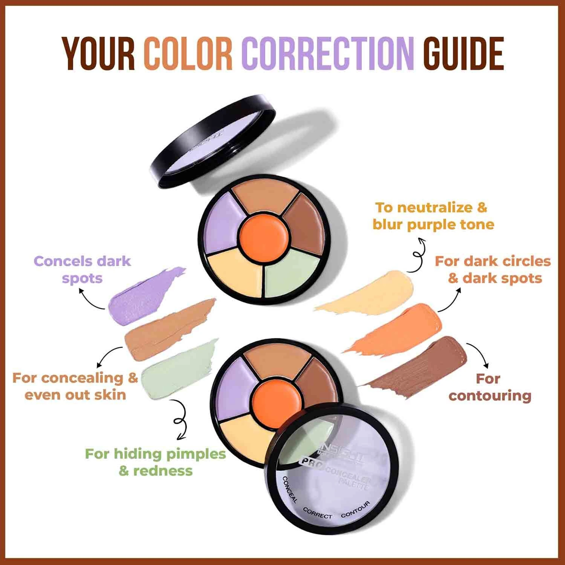 Insight Cosmetics Pro Concealer Palette Concealer