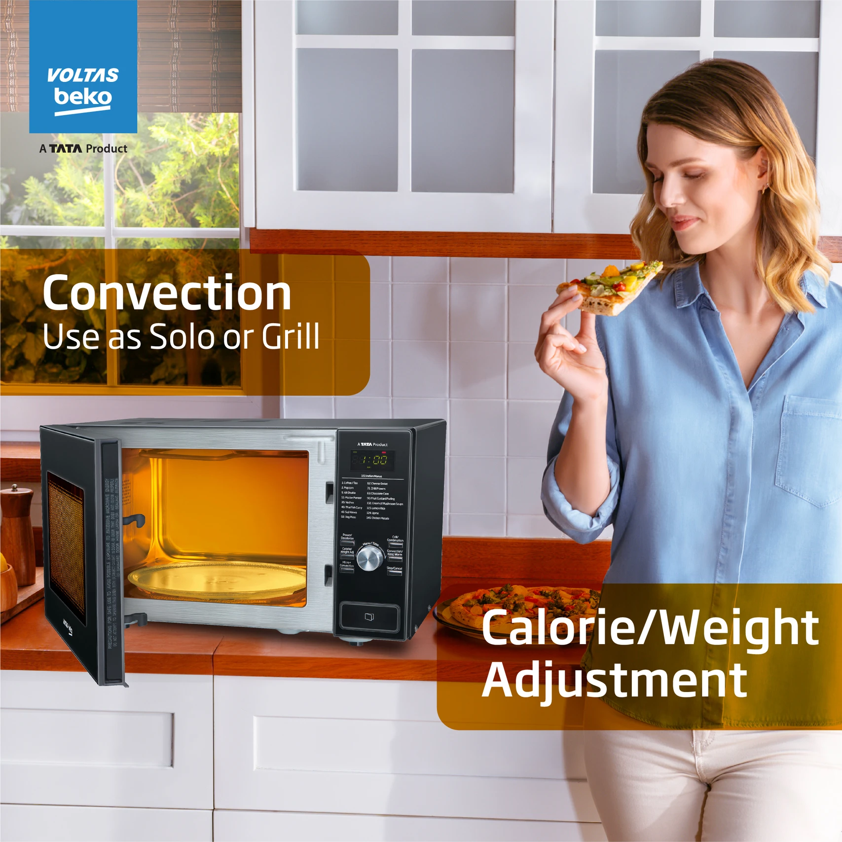 Voltas Beko 25 L Smart Convection Microwave e64