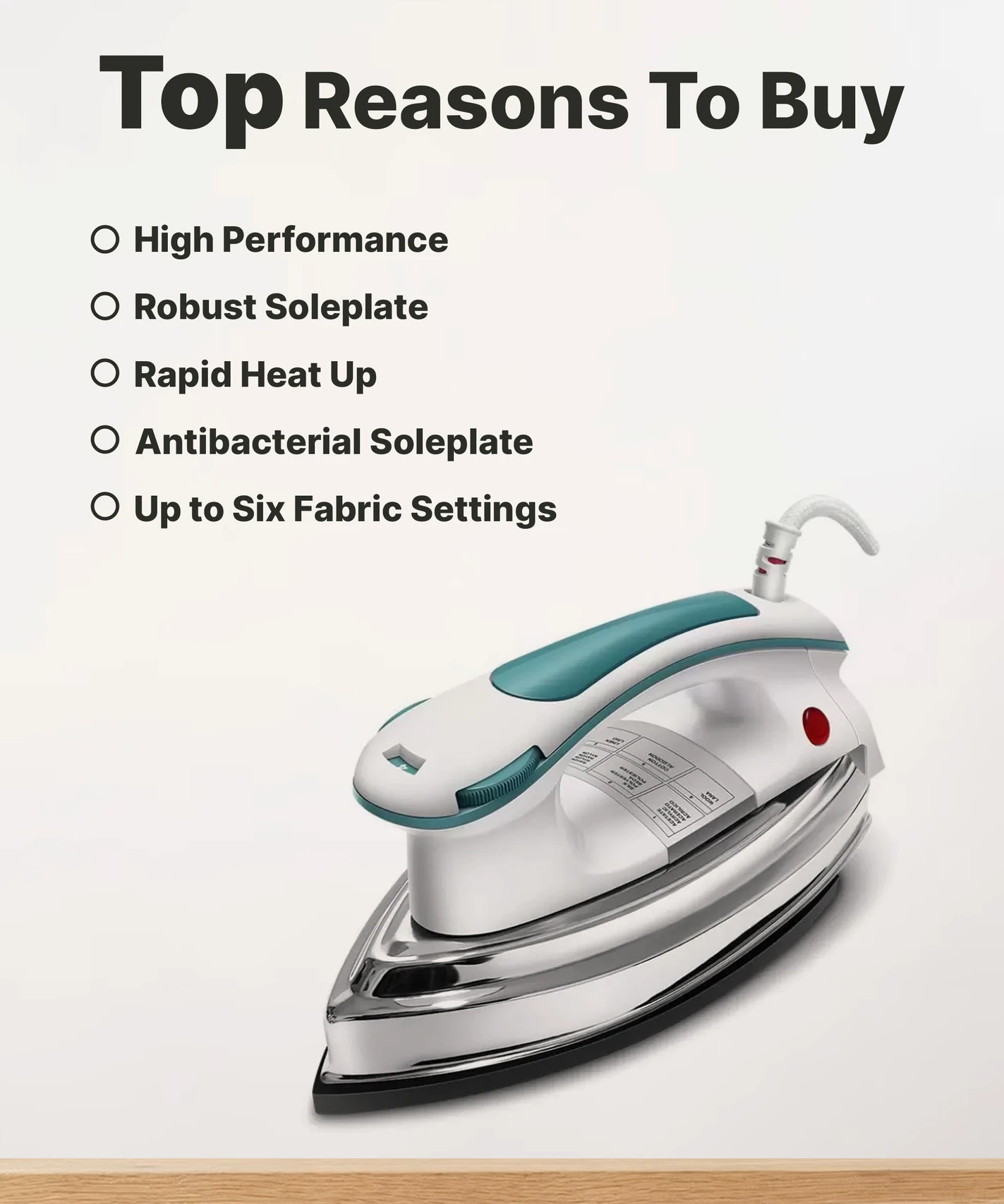 Wipro Gd 203 1200 W Dry Iron e71