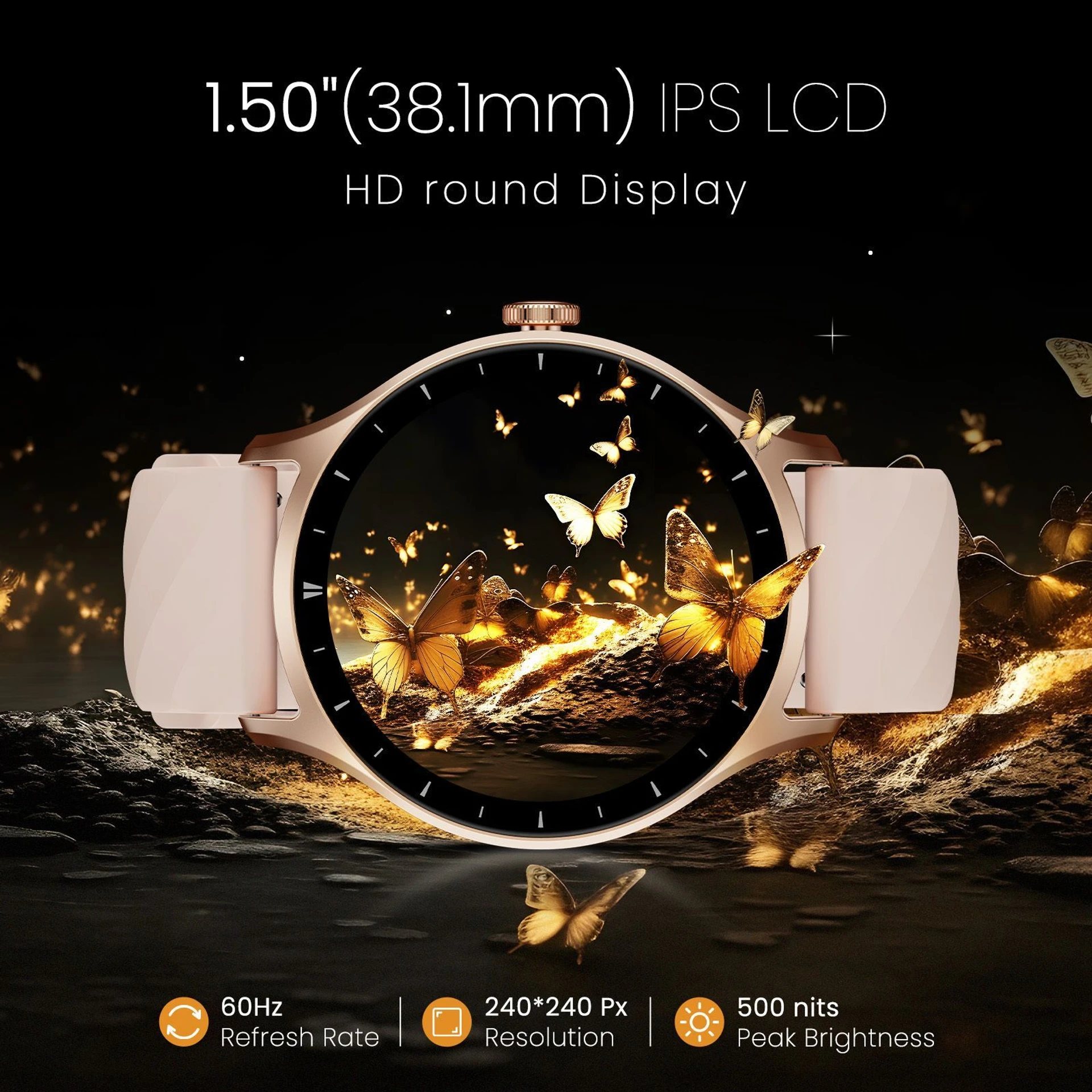 BT-Calling  VoiceAssistant Smartwatch