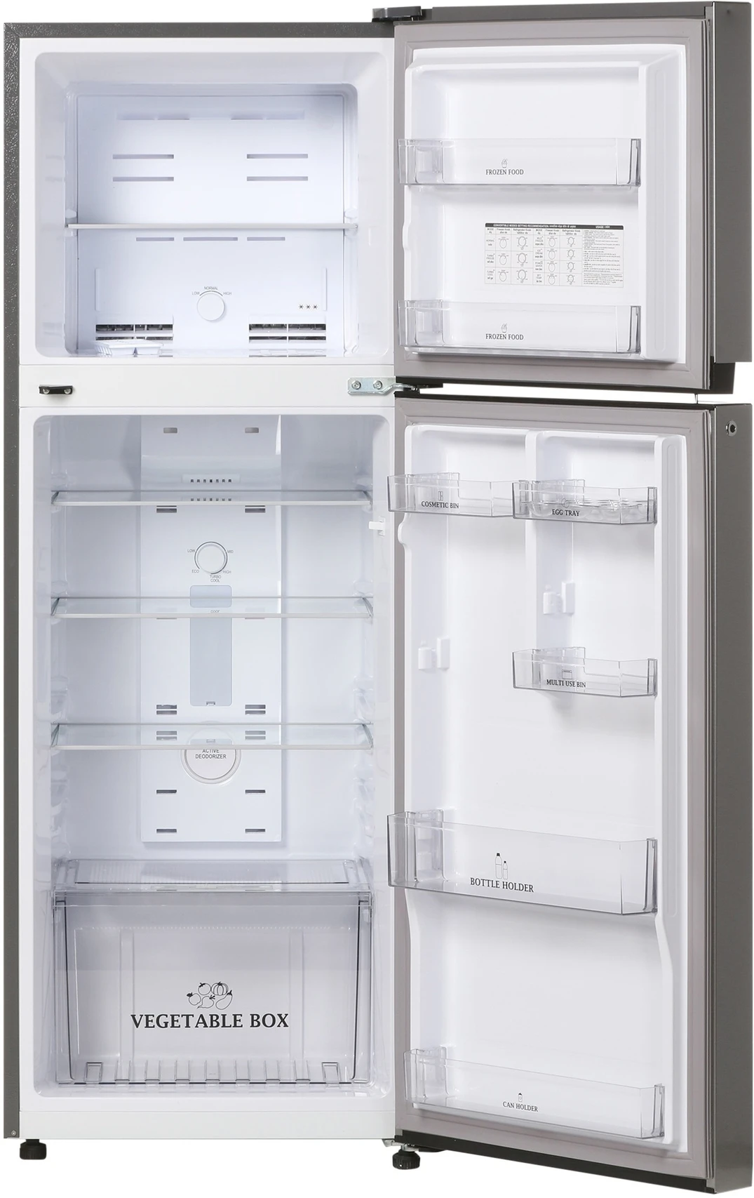Sharp 265 L Frost Free Double Door Top Mount 2 Star Refrigerator e48