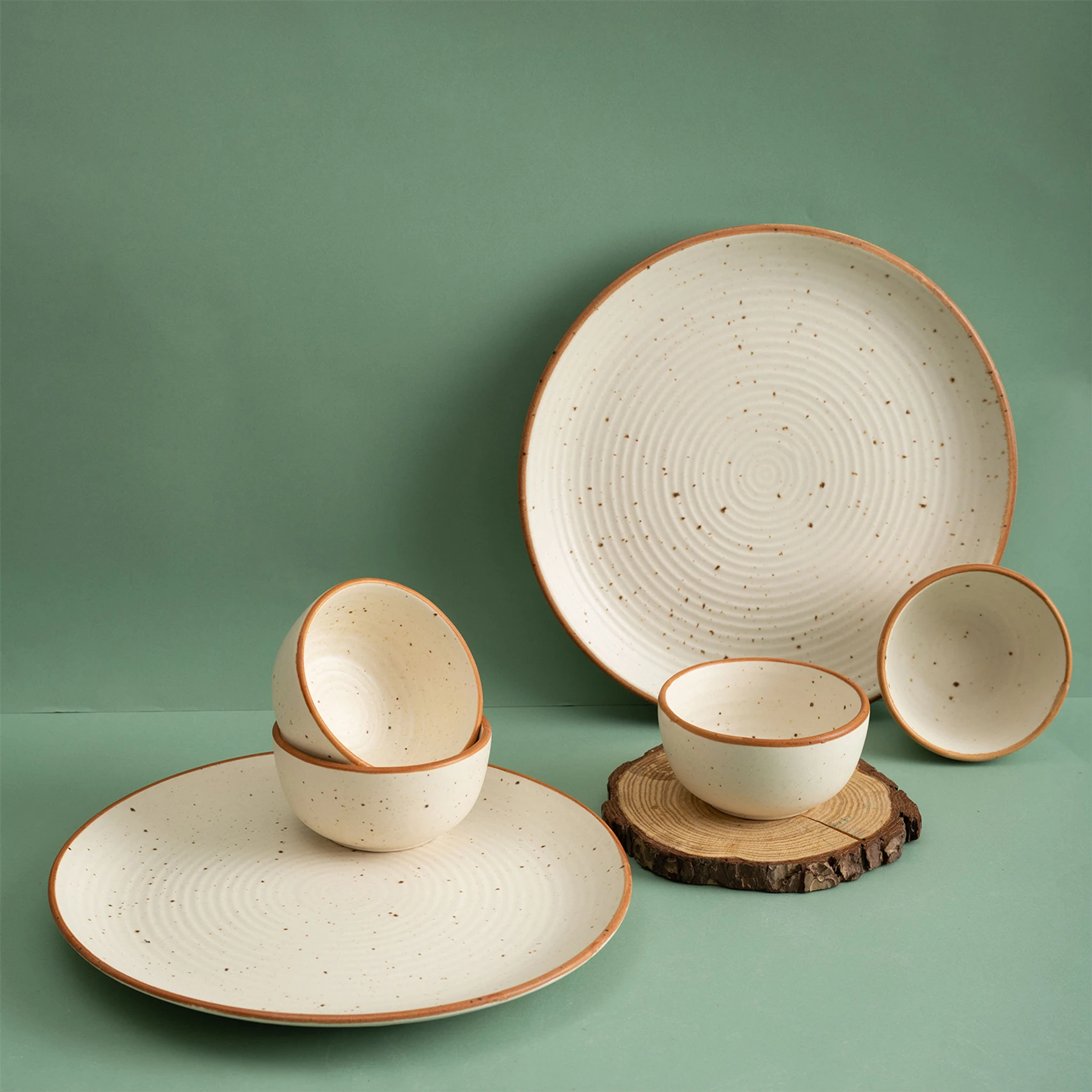 Urban Space Pack 6 Ceramic Dinner Plate h15