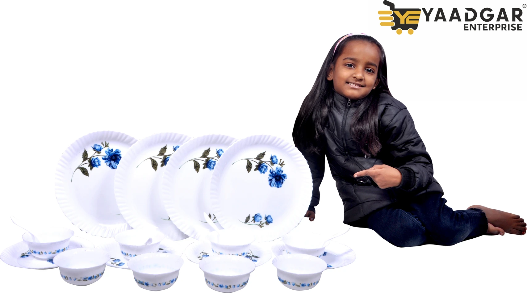 Yaadgar Enterprise Pack 36 Plastic Pcs h16