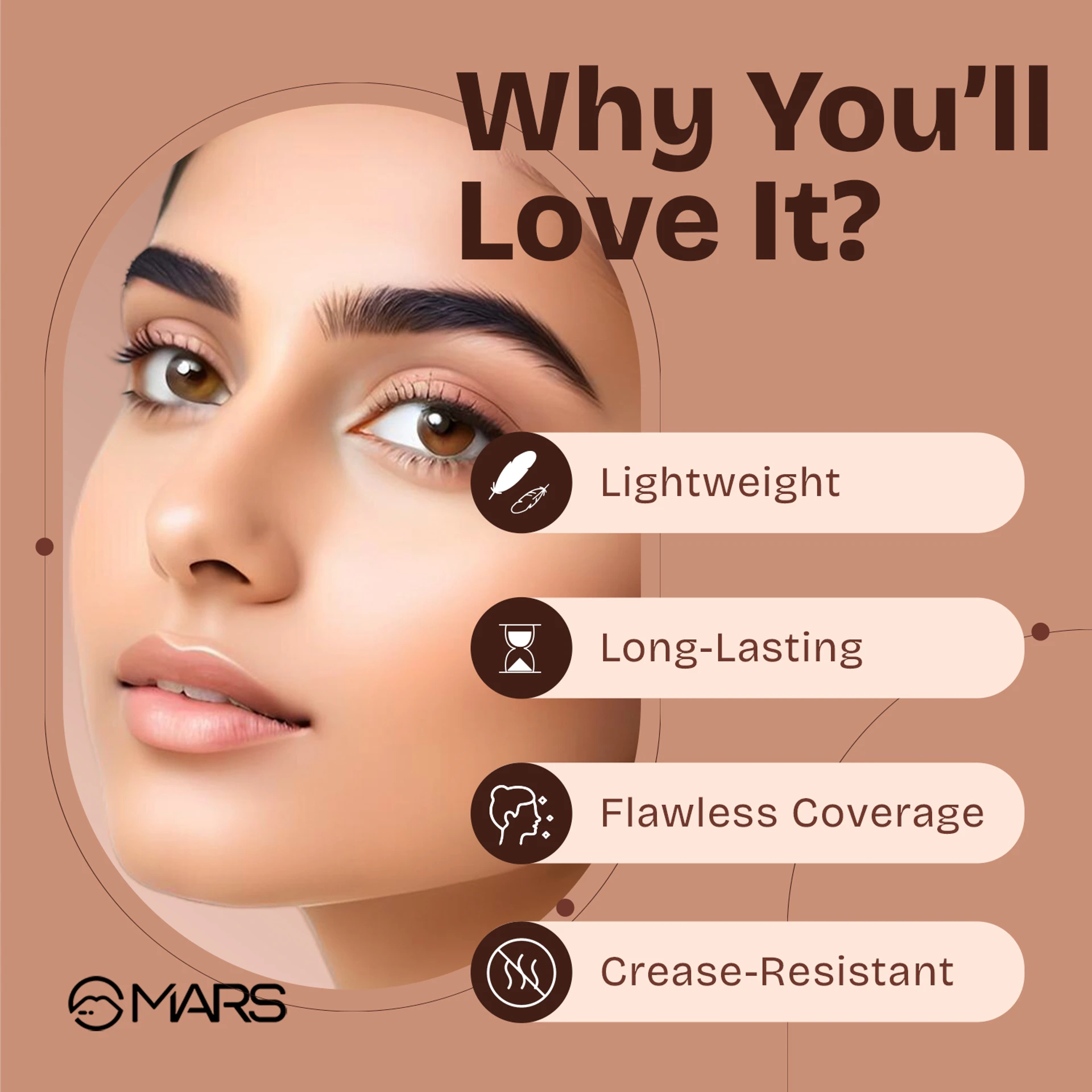 MARS Cancel Concealer with Radiant Natural Finish