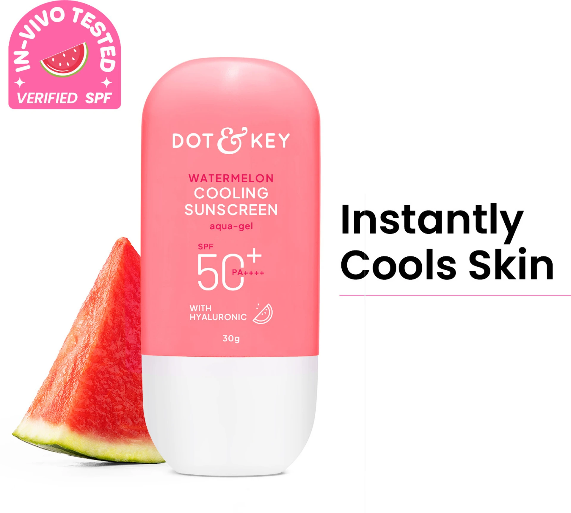 Dot & Key Sunscreen - SPF 50 PA++++ Watermelon cooling Sunscreen
