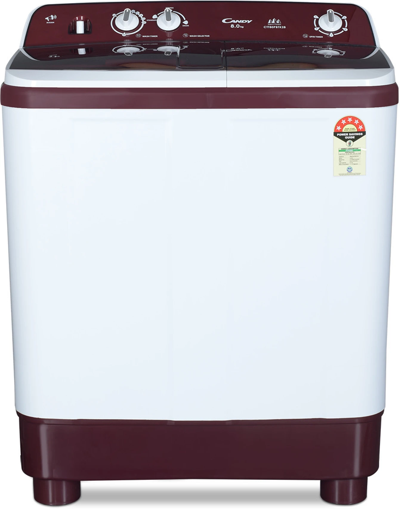 Candy 8 Kg Semi Automatic Top Load Washing Machine e53