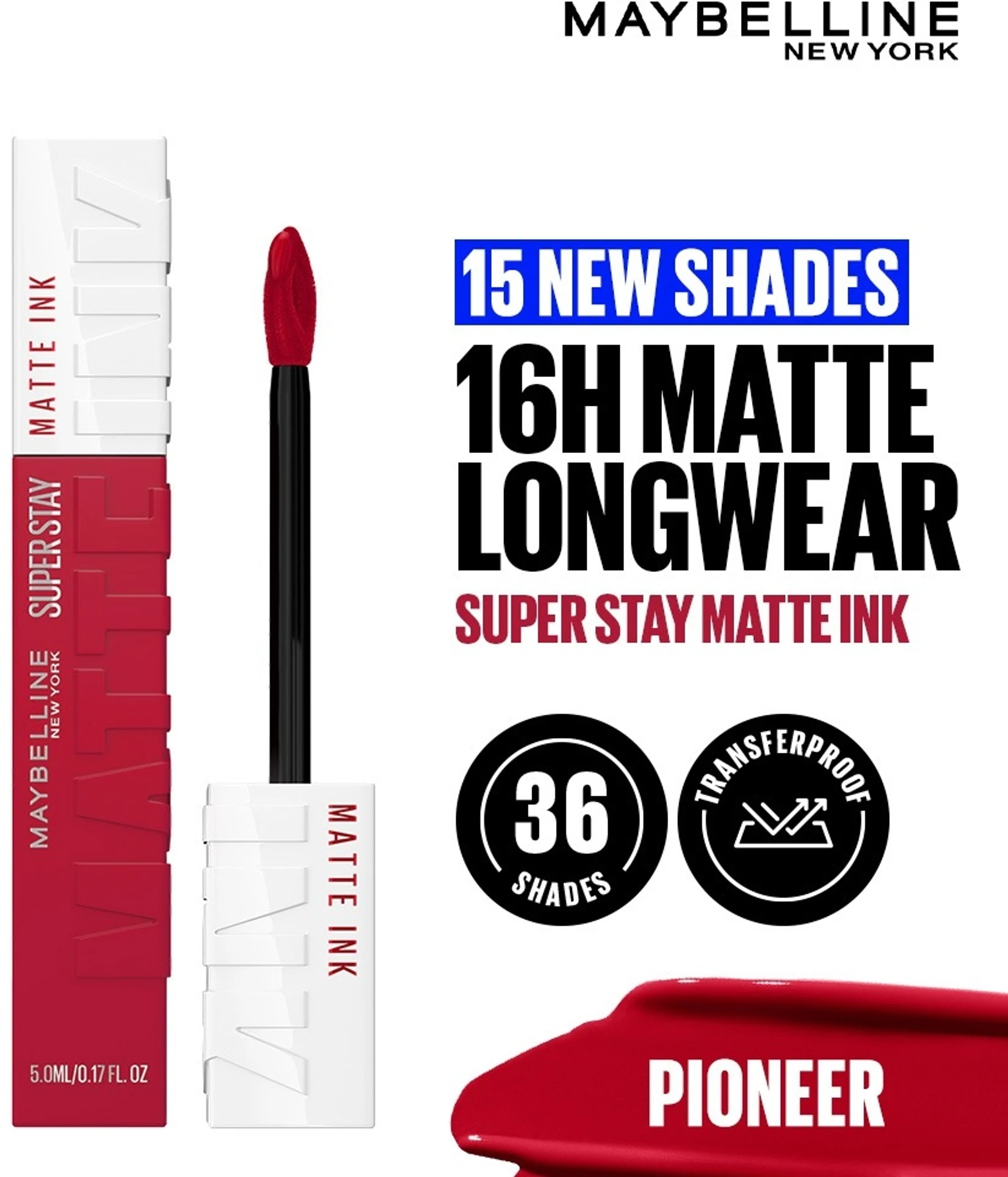 MAYBELLINE NEW YORK Super Stay Matte Ink Liquid Lipstick