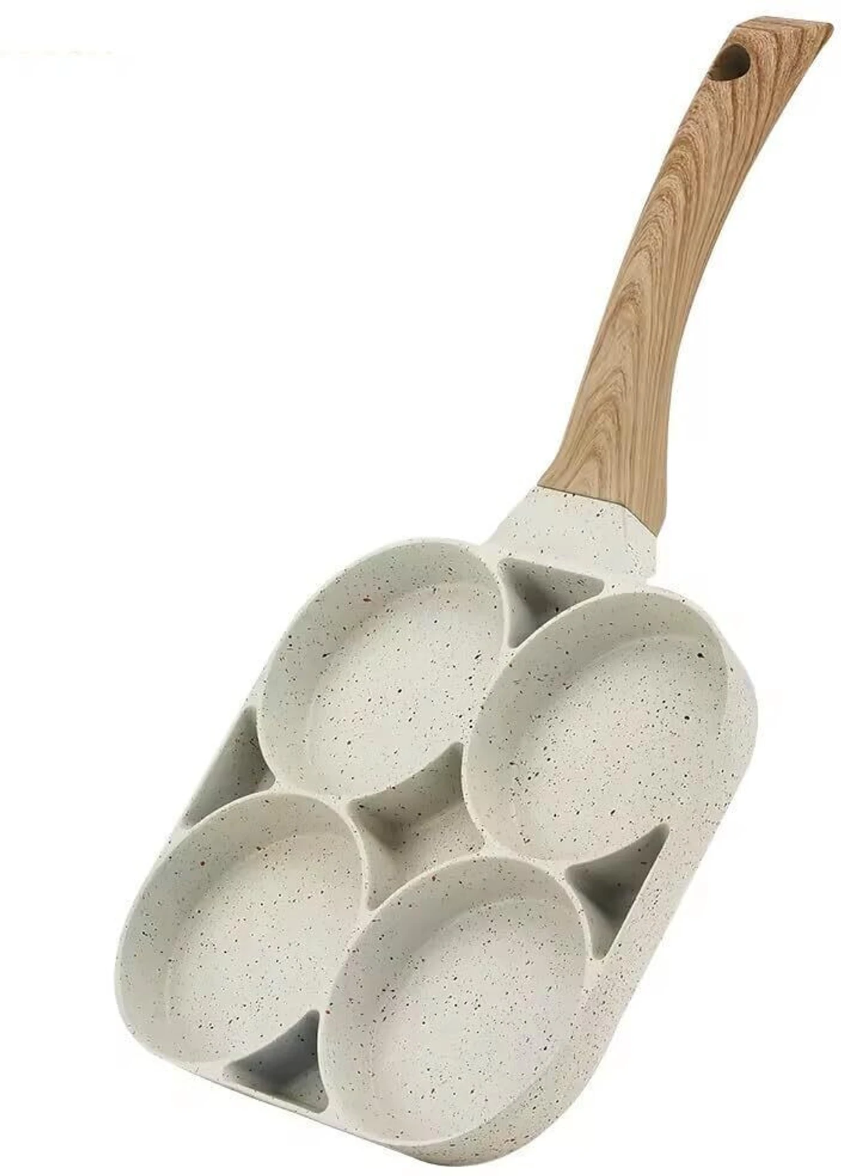Zyriex 4 Hole Non Stick Egg Frying Pan h2