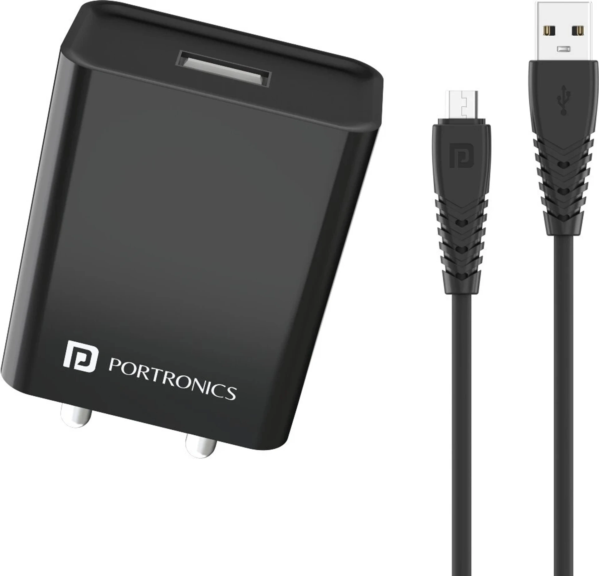 12 W Quick Charger 2.4 A Wall Charger for Mobile with Detachable Cable