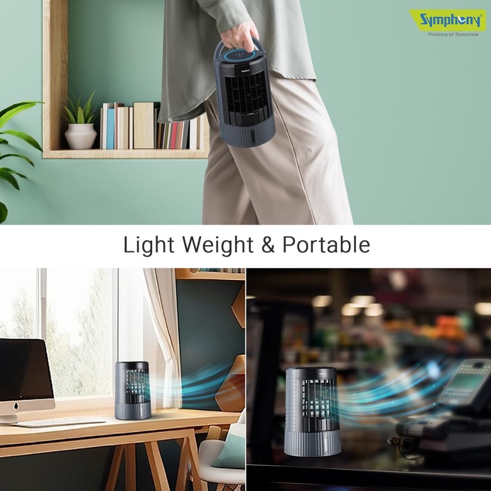 Symphony Duet Portable Tabletop Air Cooler e25