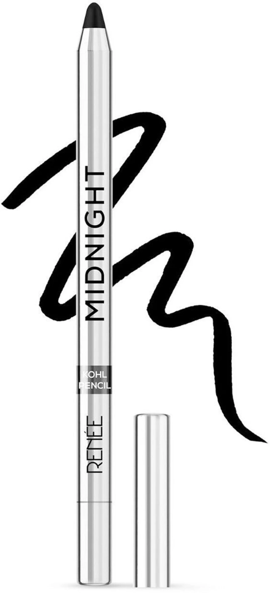 Renee Midnight Kohl Kajal Pencil - Waterproof Smudgeproof