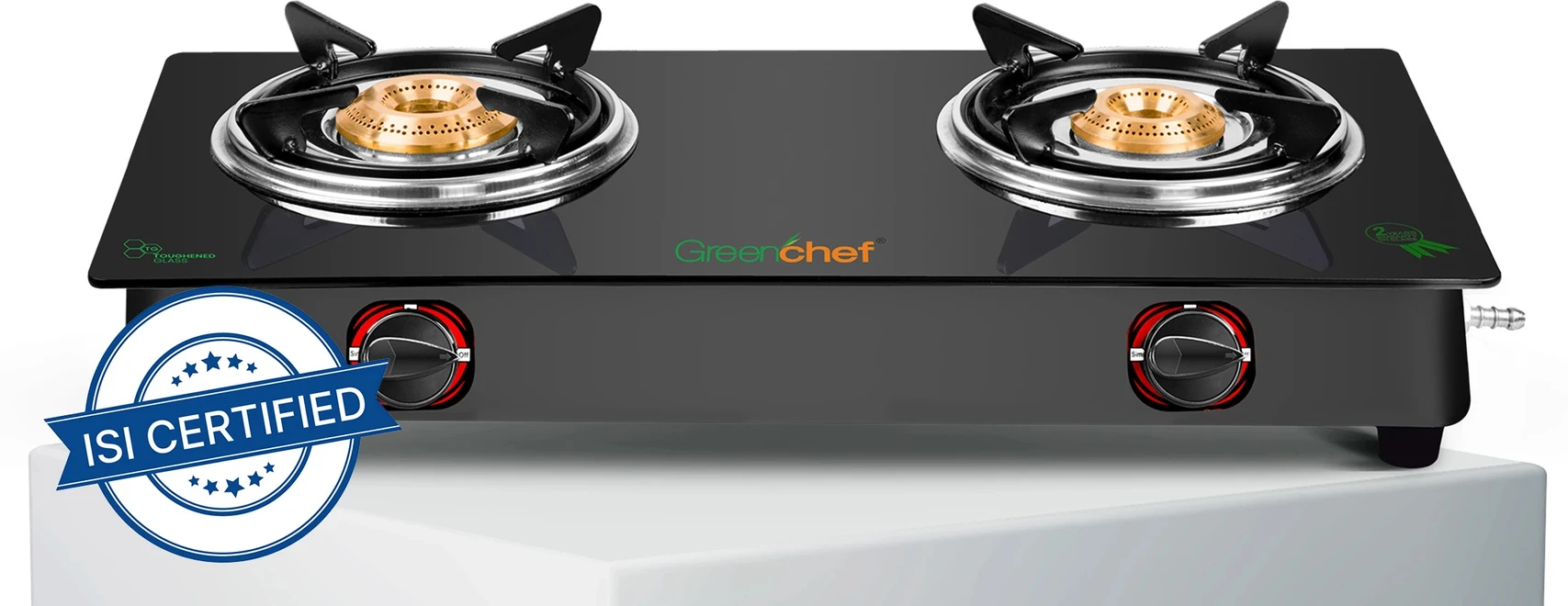 Greenchef Hybrid Ai Glass Automatic Gas Stove h9