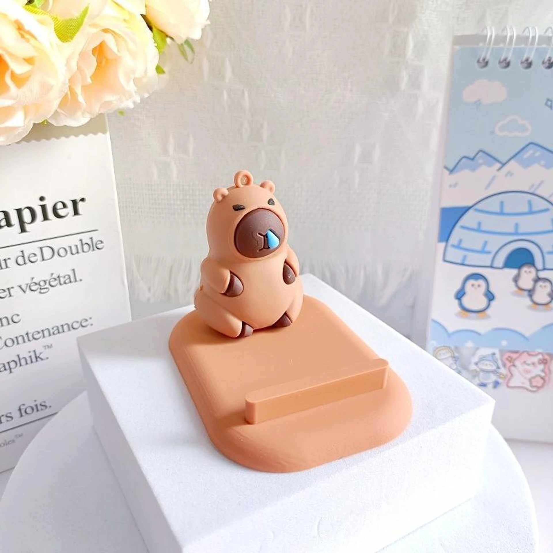 Cute Bear Phone Stand Holder for Desk