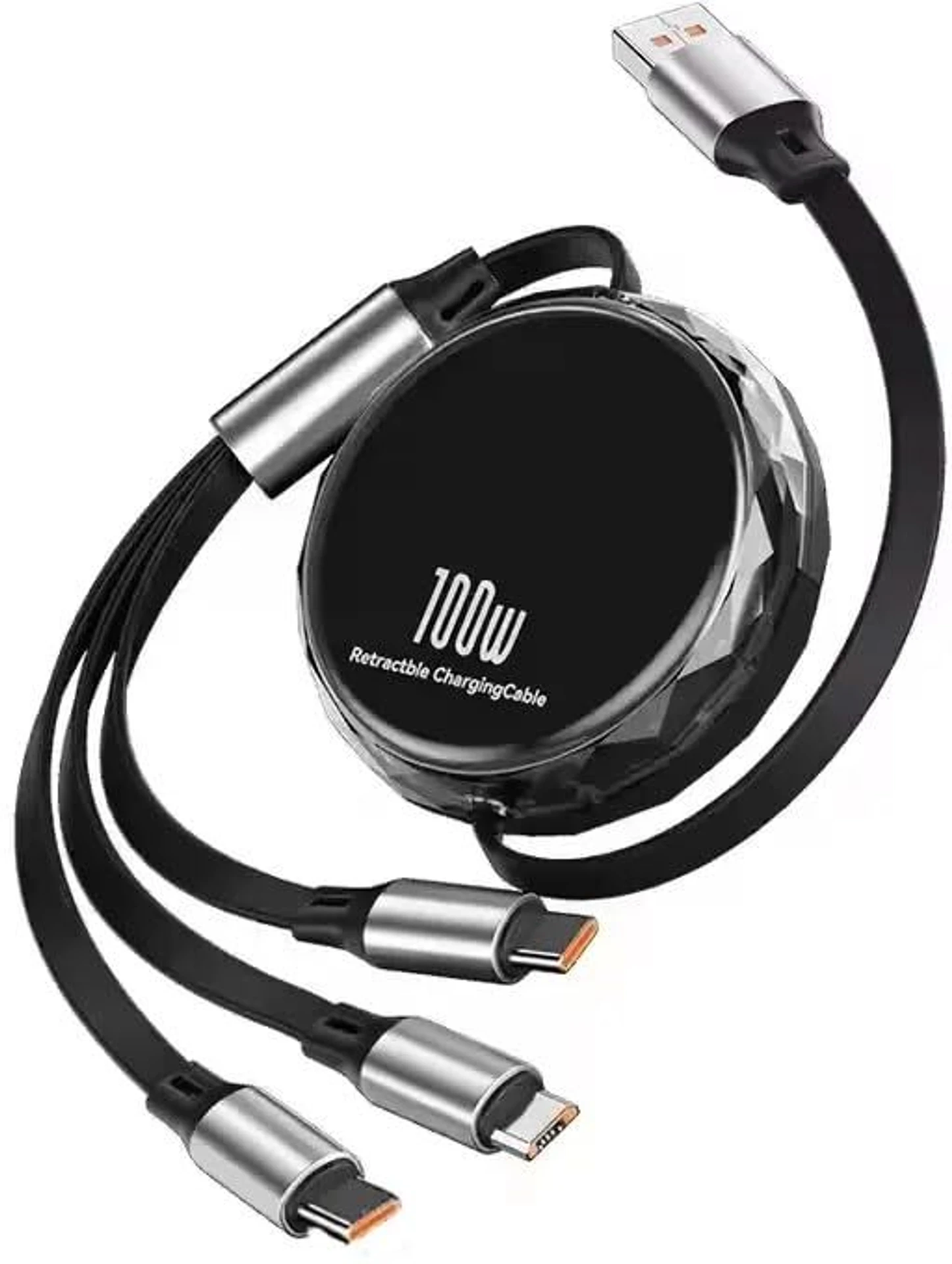 3-in-1 Cable 3 A 1.2 m 100W