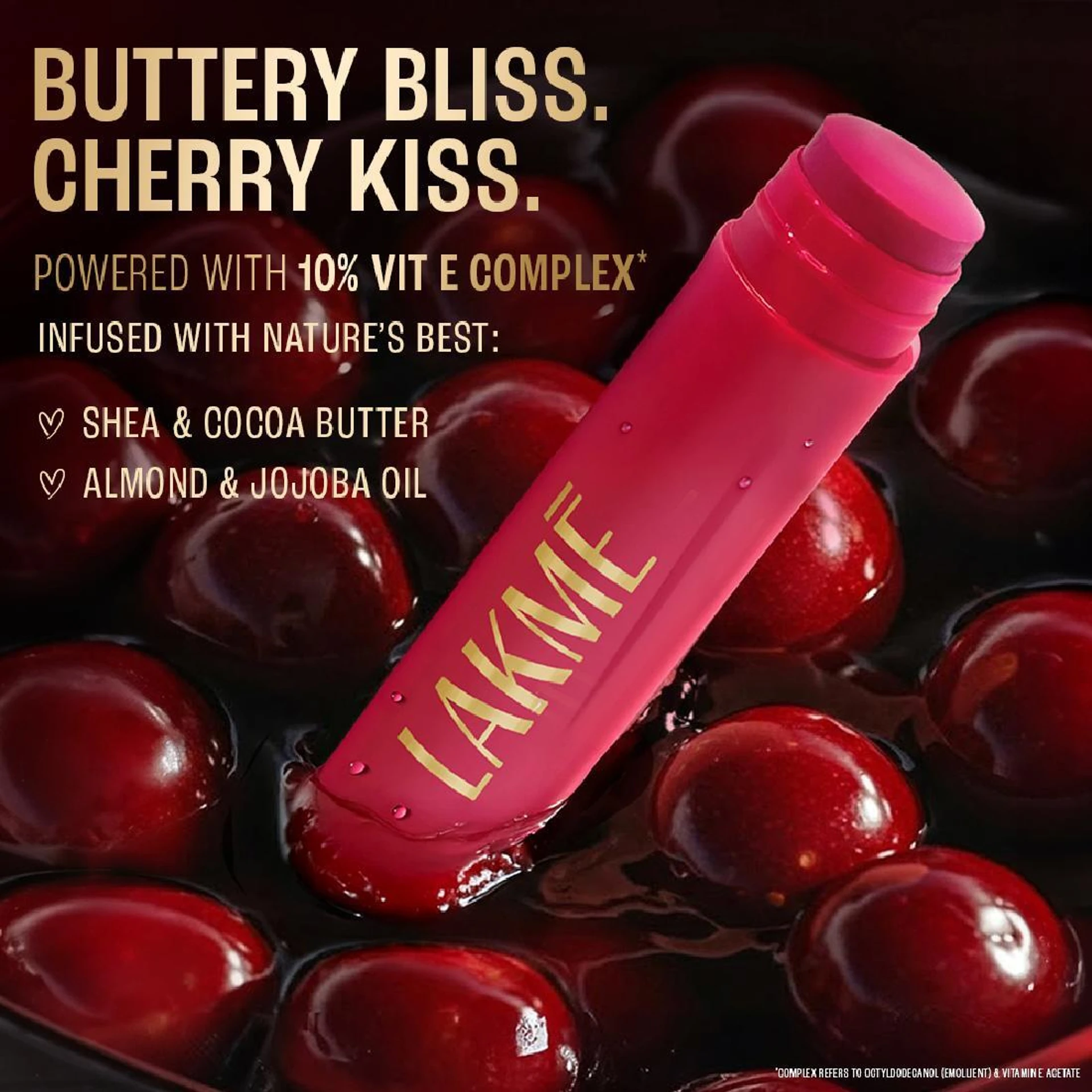Lakmé Lip Love SPF 15 Cherry