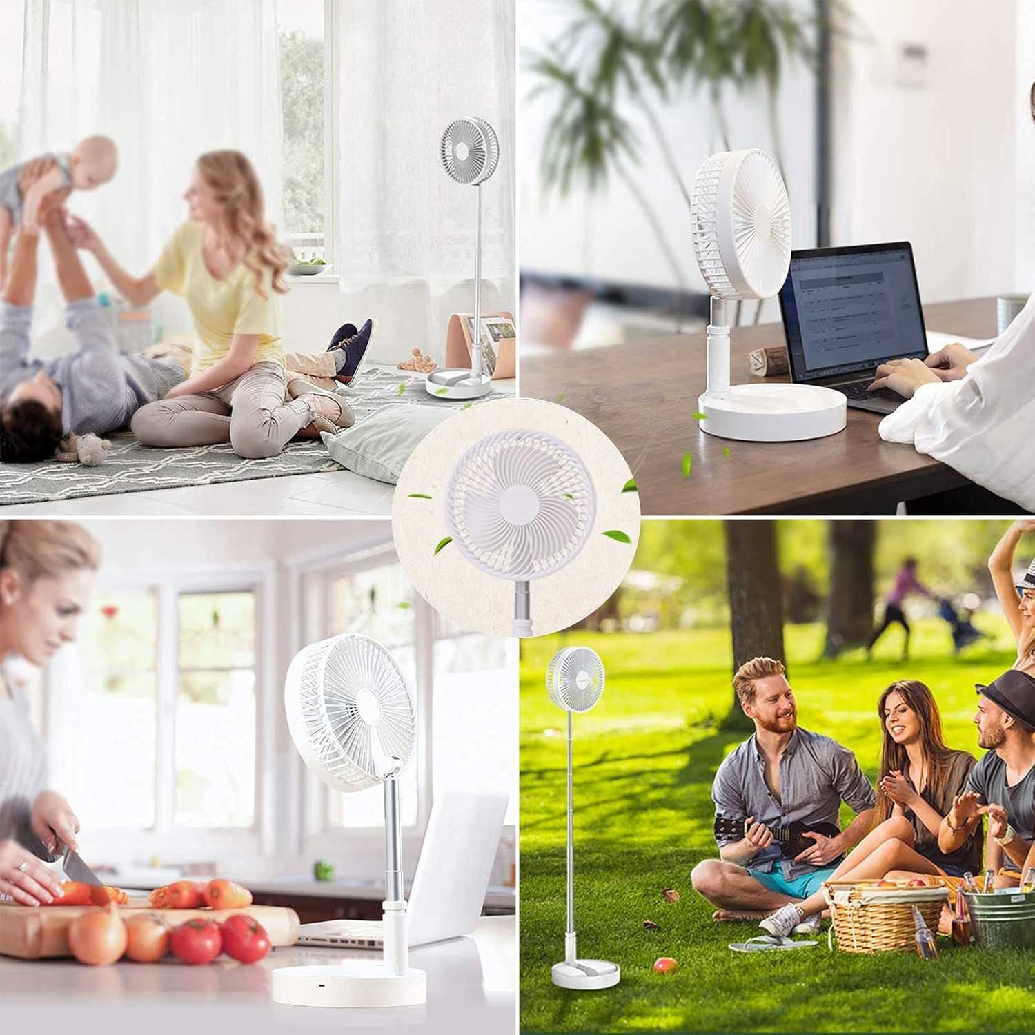 Nextbot Rechargeable Pedestal Fan e12