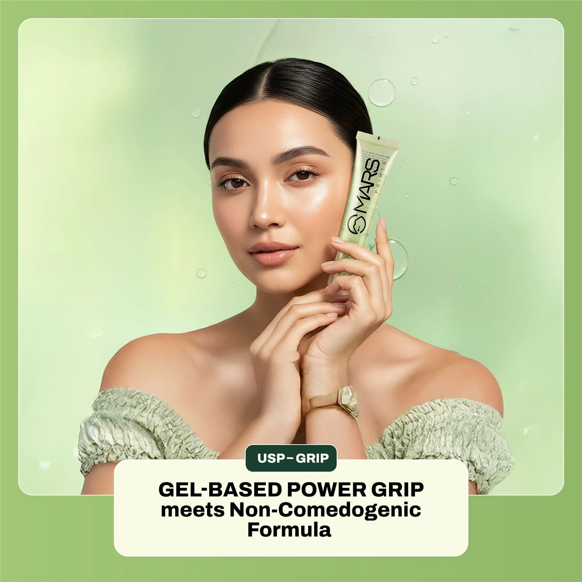 MARS Long Lasting Healthy Glow Face  Primer  - 30 ml (Transparent)