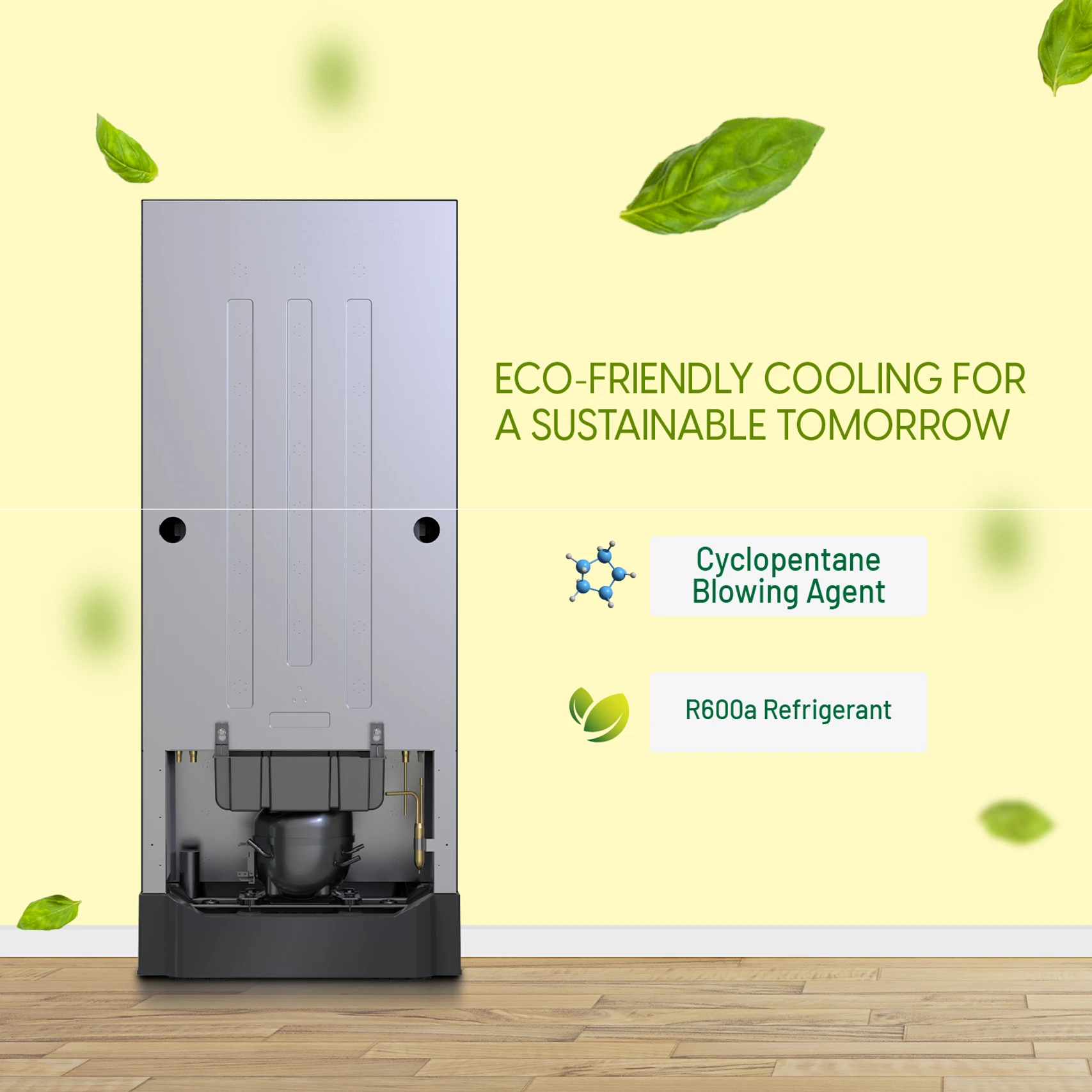 Walton 195 L Direct Cool Single Door 4 Star Refrigerator e50