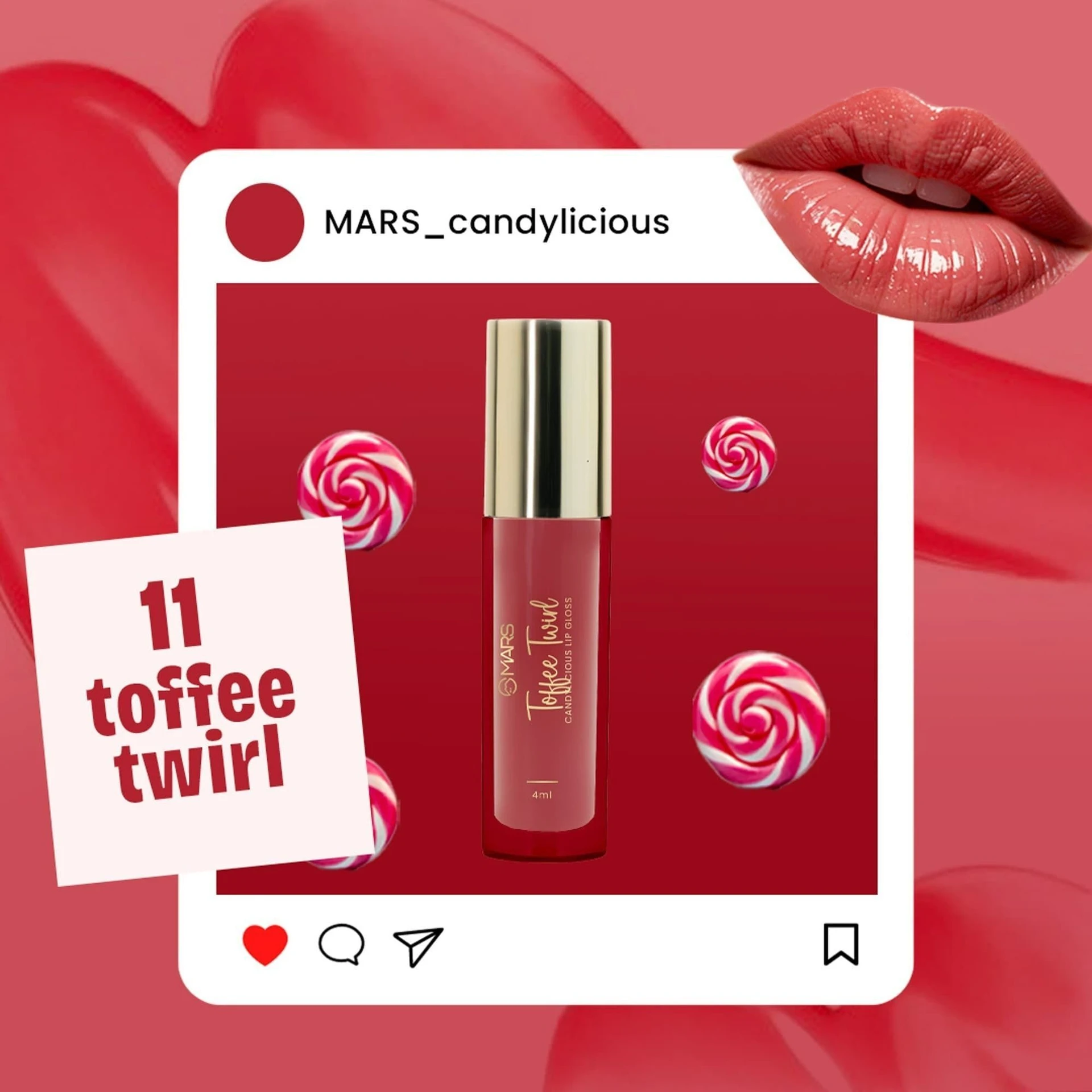 MARS Candylicious Coloured Lip Gloss