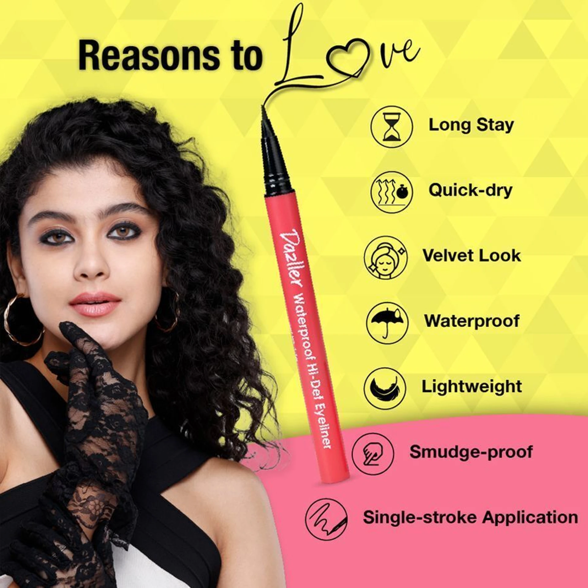 dazller Waterproof Hi-Def Eyeliner Pen