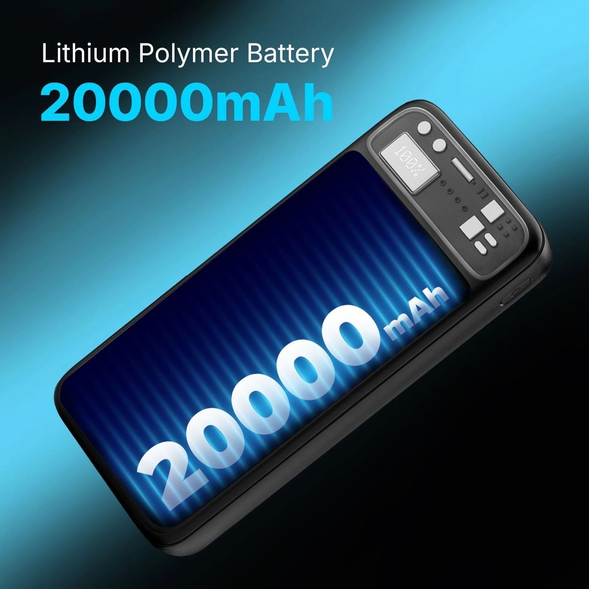 20000 mAh 30 W Compact Pocket Size Power Bank