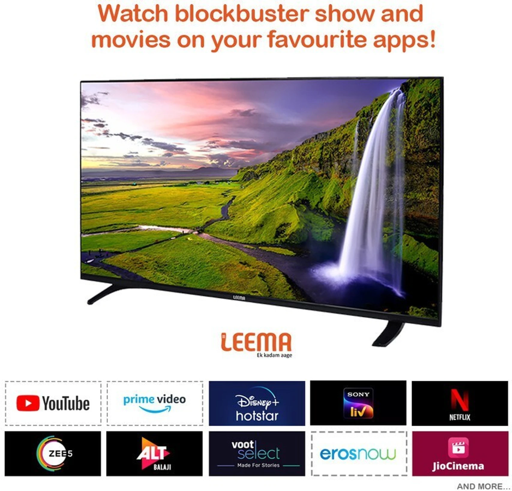 Leema 80 Cm 32 Inch Hd Ready Led Smart Android Tv e4