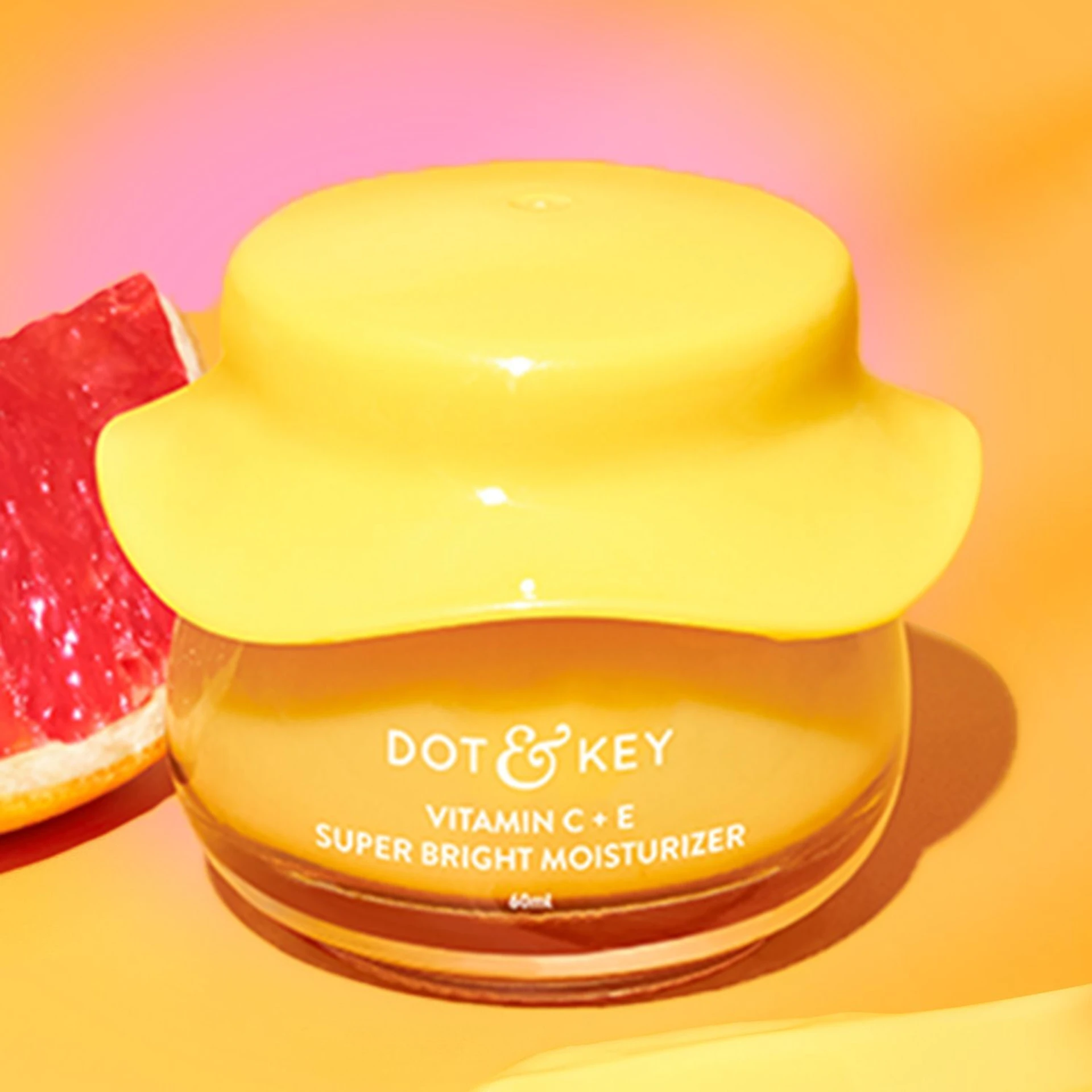 Dot & Key Vitamin C + E Sorbet Super Bright Moisturizer For Face Reduces Skin Dullness