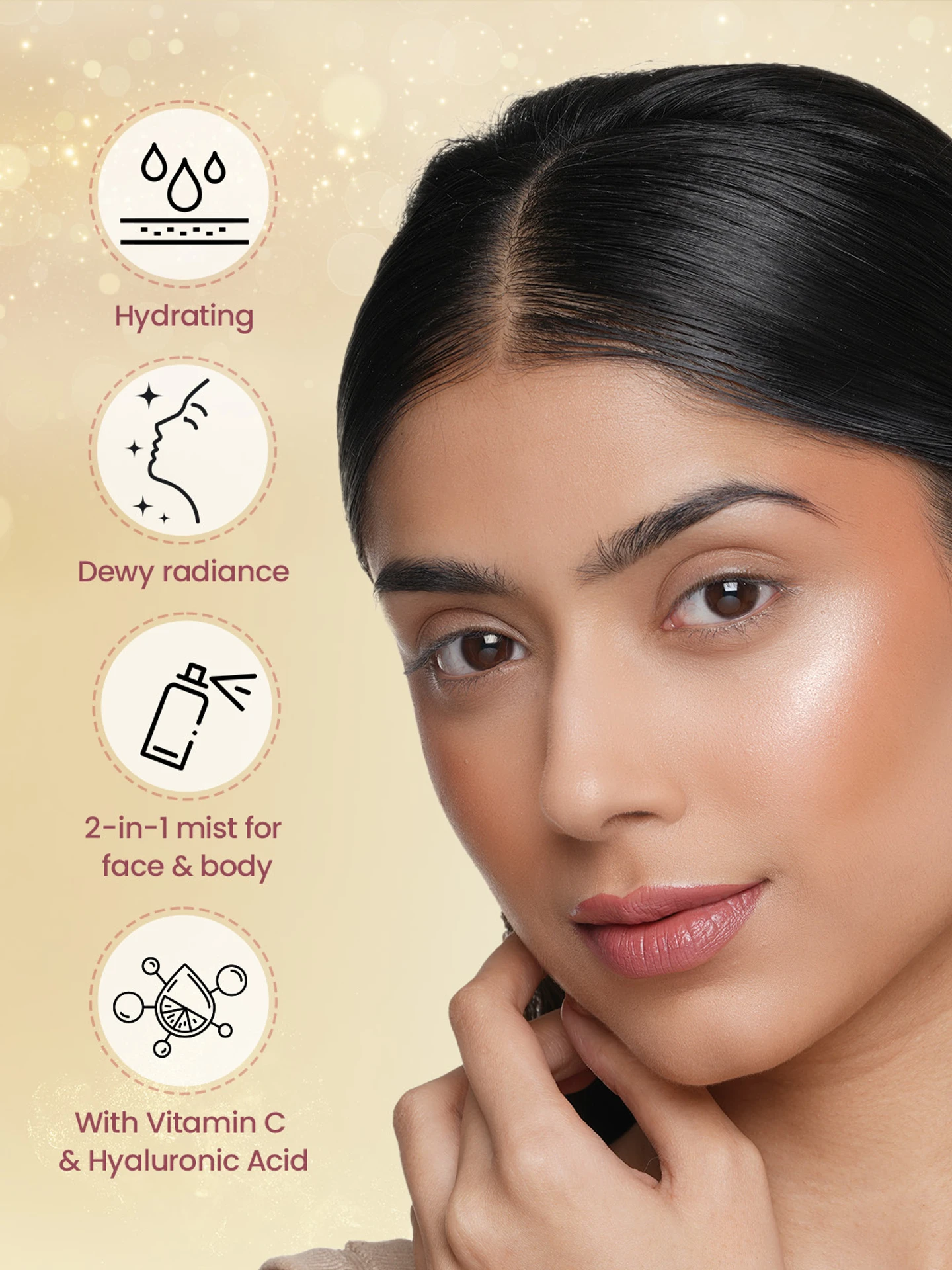 SWISS BEAUTY Glow Up Makeup Fixer Spray
